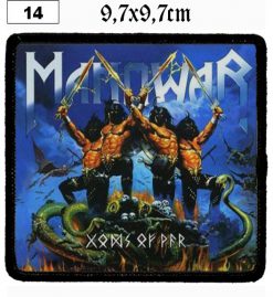 Manowar The Sons Of Odin 2 (14) - Small Printed Patch