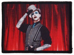 Marilyn Manson 147373 1 - Small Printed Patch