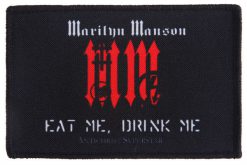 Marilyn Manson Eat Me Drink Me 147616 1 - Small Printed Patch