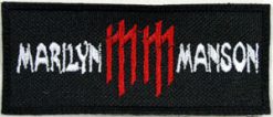 Marilyn Manson Mm 8385 1 - Small Printed Patch