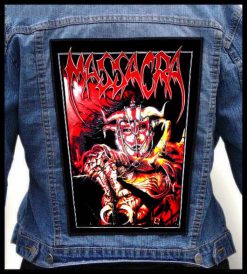 Massacra Enjoy The Violence - Photo Quality Printed Back Patch