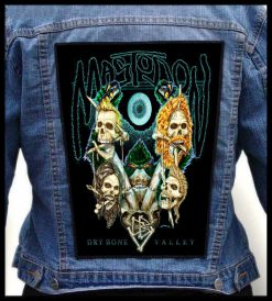 Mastodon Dry Bone Valley - Photo Quality Printed Back Patch