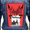 Mayhem Deathcrush - Photo Quality Printed Back Patch