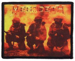 Megadeth 147323 1 - Small Printed Patch