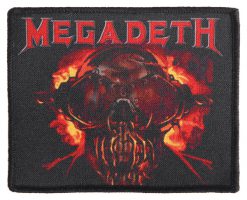 Megadeth Vic Rattlehead 147311 1 - Small Printed Patch