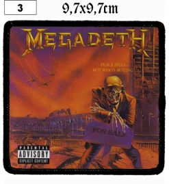 Megadeth Peace Sells But Whos Buying (03) - Small Printed Patch