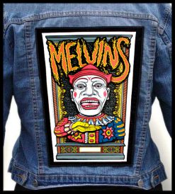 Melvins Clown - Photo Quality Printed Back Patch
