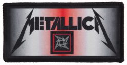 Metallica Logo 4m 147573 1 - Small Printed Patch