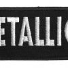 Metallica Logo White 147243 1 - Small Printed Patch