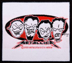 Metallica Ntab 103 115906 1 - Small Printed Patch