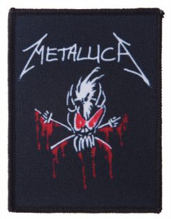 Metallica Skull 148224 1 - Small Printed Patch