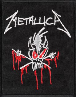 Metallica Skull 151581 1 - Small Printed Patch