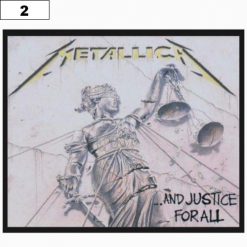Metallica ...And Justice For All (02) - Small Printed Patch