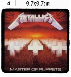 Metallica Master Of Puppets (04) - Small Printed Patch