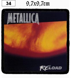 Metallica Reload (34) - Small Printed Patch
