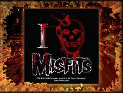 Misfits I Heart Misfits 115182 1 - Small Printed Patch