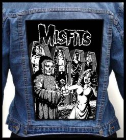 Misfits Coffins - Photo Quality Printed Back Patch