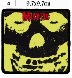 Misfits Logo (04) - Small Printed Patch
