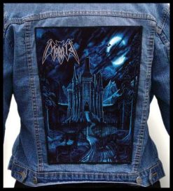 Morbid December Moon - Photo Quality Printed Back Patch