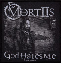 Mortiis God Hates Me Ntab 137 115875 1 - Small Printed Patch
