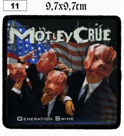 Motley Crue Generation Swine (11) - Small Printed Patch