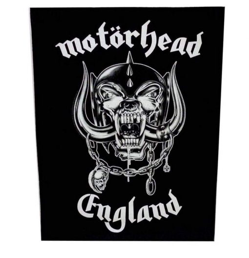 Motorhead England - Photo Quality Printed Back Patch - King Of Patches