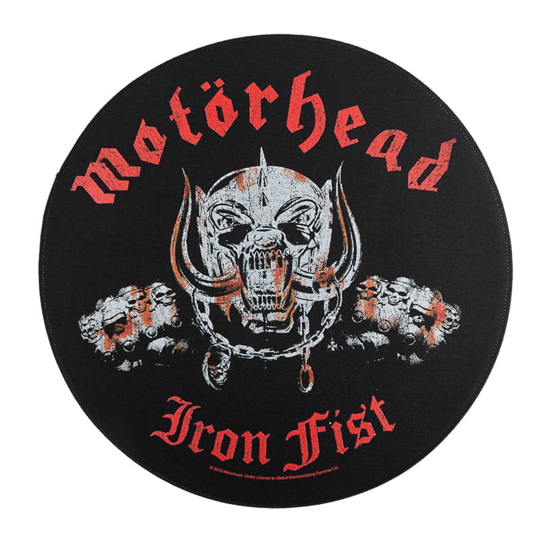 Motorhead Iron Fist - Photo Quality Printed Back Patch - King Of Patches