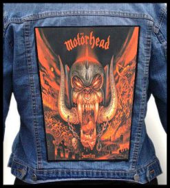 Motorhead Sacrifice - Photo Quality Printed Back Patch