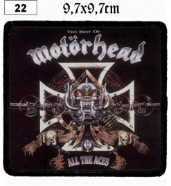 Motorhead All The Aces (22) - Small Printed Patch