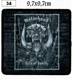 Motorhead Kiss Of Death (34) - Small Printed Patch