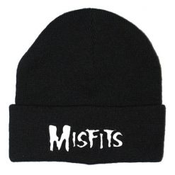 Misfits1 - Embroidery Warm Knit Winter Cap