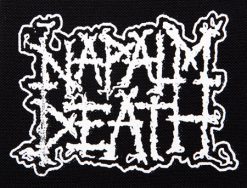 Napalm Death Logo 142364 1 - Small Printed Patch
