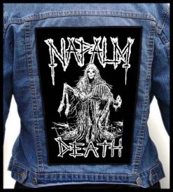 Napalm Death Skeletons - Photo Quality Printed Back Patch
