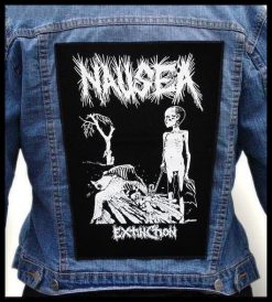 Nausea Extinction - Photo Quality Printed Back Patch