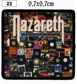 Nazareth Complete Singles Collection (22) - Small Printed Patch