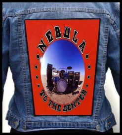Nebula To The Center - Photo Quality Printed Back Patch