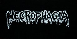 Necrophagia Logo 100817 1 - Small Printed Patch