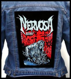 Nervosa Agony - Photo Quality Printed Back Patch