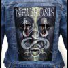 Neurosis Through Silver In Blood - Photo Quality Printed Back Patch
