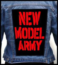New Model Army - Photo Quality Printed Back Patch