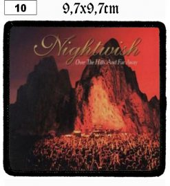 Nightwish Over The Hills And Far Away (10) - Small Printed Patch