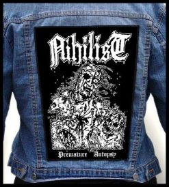Nihilist Premature Autopsy - Photo Quality Printed Back Patch