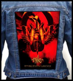 Nile Annihilation Of The Wicked - Photo Quality Printed Back Patch