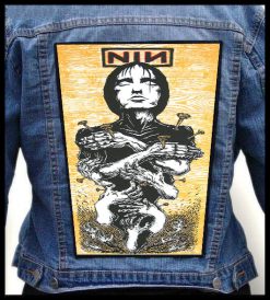Nine Inch Nails Hands - Photo Quality Printed Back Patch