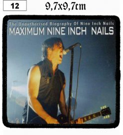 Nine Inch Nails Maximum N I N (12) - Small Printed Patch