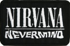 Nirvana Nevermind White 20917 1 - Small Printed Patch