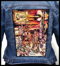 Omen Battle Cry - Photo Quality Printed Back Patch