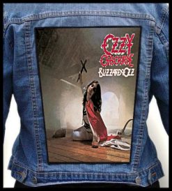 Ozzy Osbourne Blizzard Of Ozz - Photo Quality Printed Back Patch