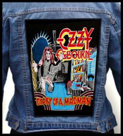 Ozzy Osbourne Diary Of A Madman - Photo Quality Printed Back Patch