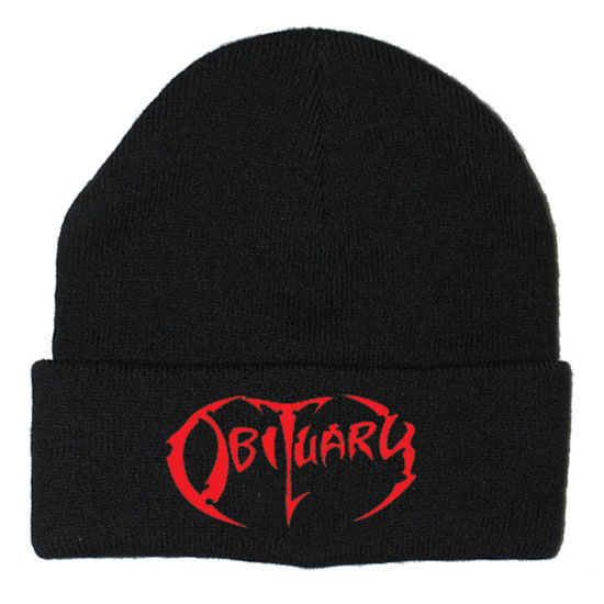 Obituary - Embroidery Warm Knit Winter Cap - King Of Patches